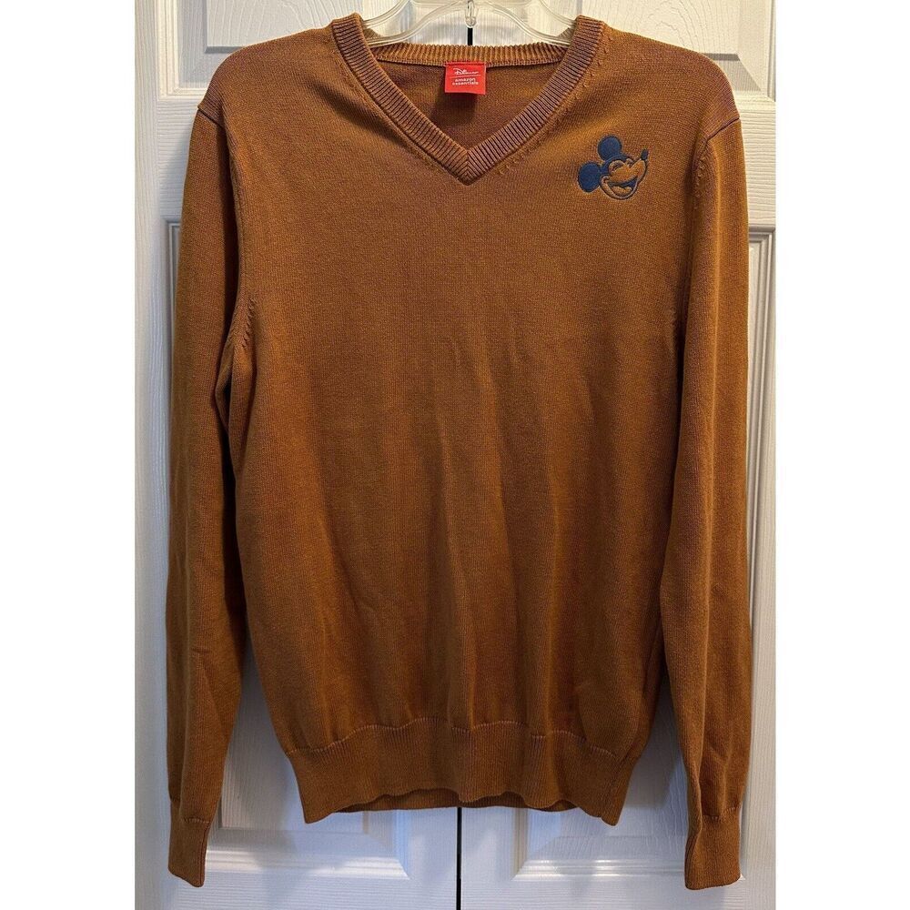 Amazon Essentials Happy Mickey Mouse Knit Sweater Size XS NEW